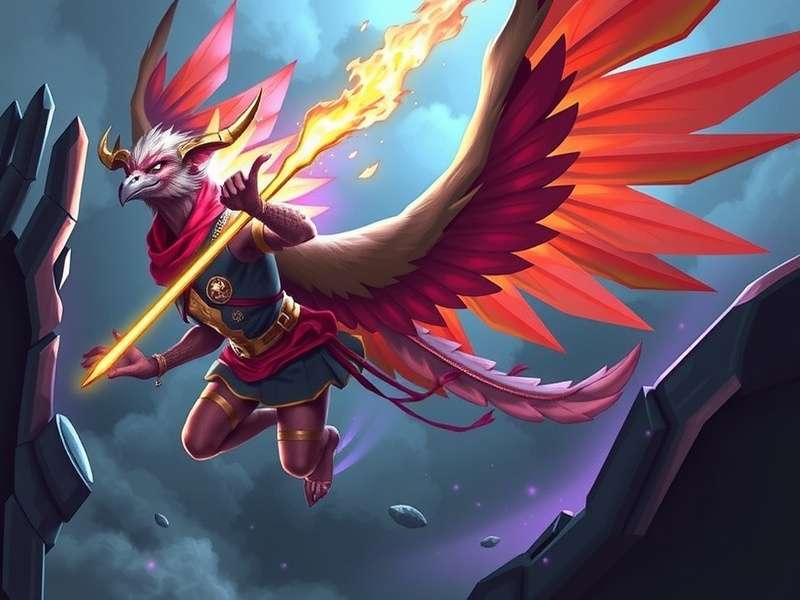 Celestial Griffin champion artwork from RAID Shadow Legends