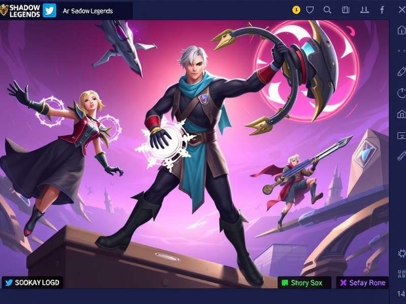 RAID Shadow Legends AR Gear Optimization Visual Guide showing Accuracy and Resistance stats on champions