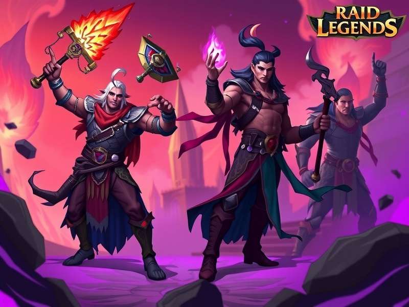 Geomancer champion from RAID Shadow Legends showcasing skills and aura