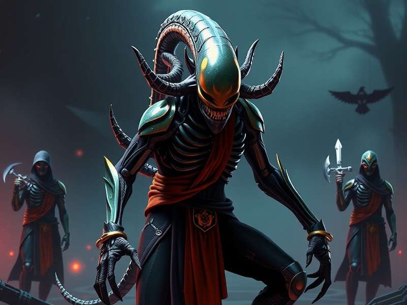 RAID Shadow Legends Xenomorph Costume visual representation