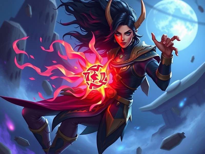 RAID Shadow Legends Loki Champion Full Art - God of Mischief legendary champion from Norse mythology faction