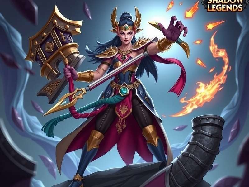 Xena Champion Full Art - Raid Shadow Legends