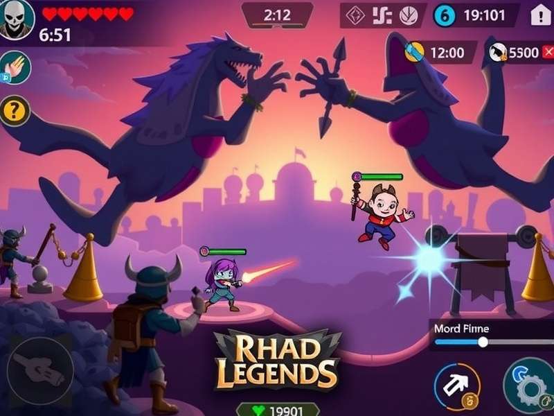 RAID Shadow Legends gameplay on mobile with WeMod interface overlay