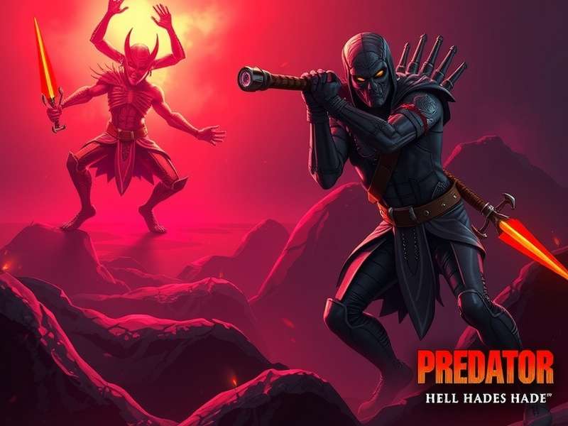 Predator Hell Hades champion showcase in RAID Shadow Legends