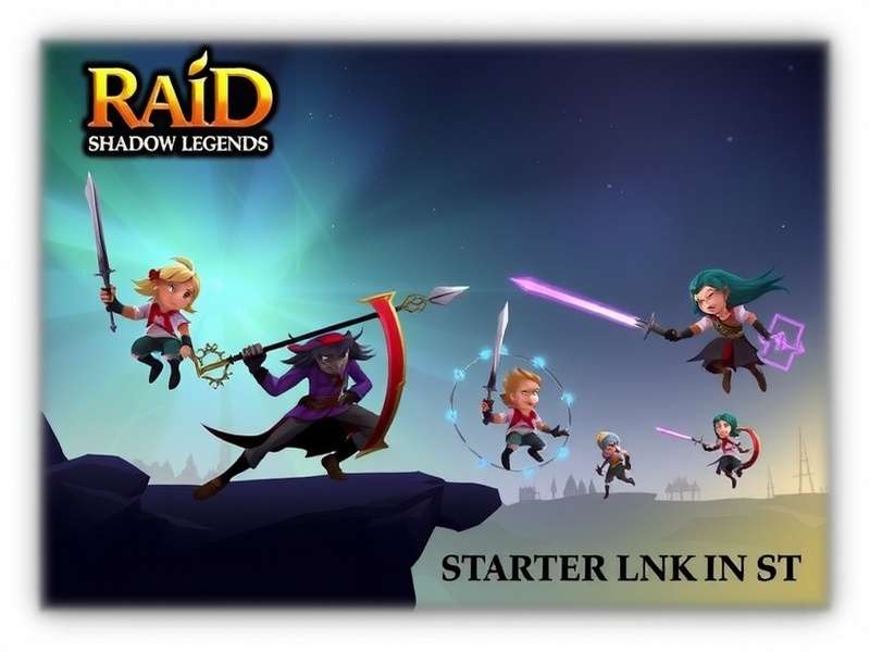 RAID Shadow Legends game scene showcasing epic champions in battle