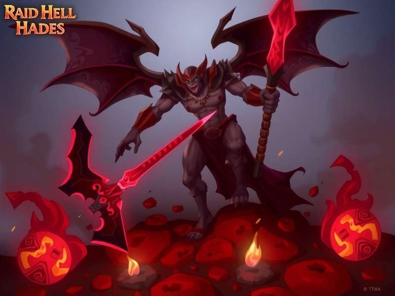 Epic battle against Hell Hades boss in RAID Shadow Legends