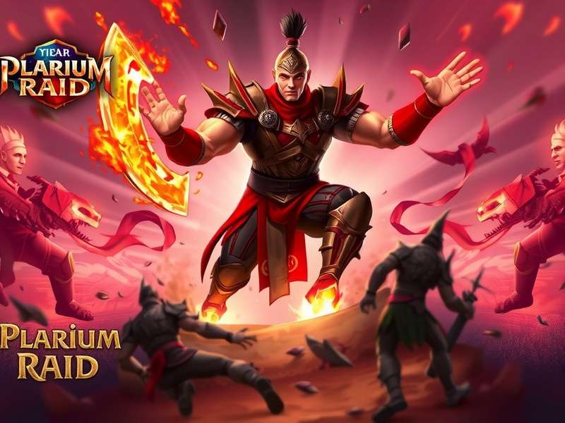 RAID Shadow Legends gameplay screenshot showcasing champions and battle interface