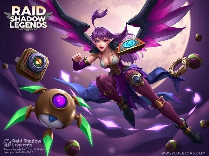 RAID Shadow Legends gameplay interface showing battle mechanics