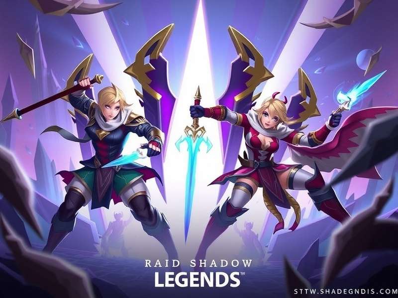 RAID Shadow Legends download options for PC and mobile
