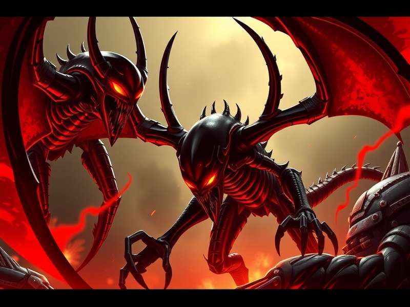 Xenomorph Hell Hades — Bio-arcane nightmare champion from RAID Shadow Legends