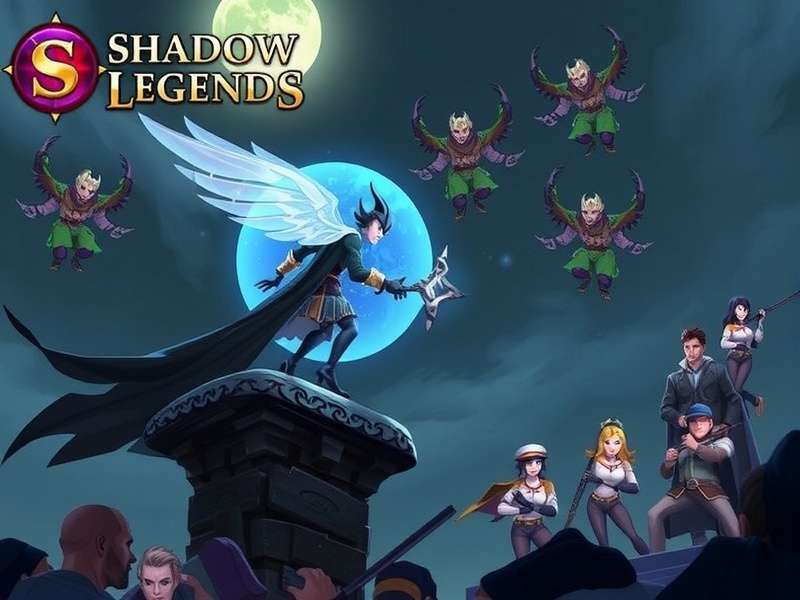 RAID Shadow Legends India – Shadow Legends Game hero image featuring champions and battle arena